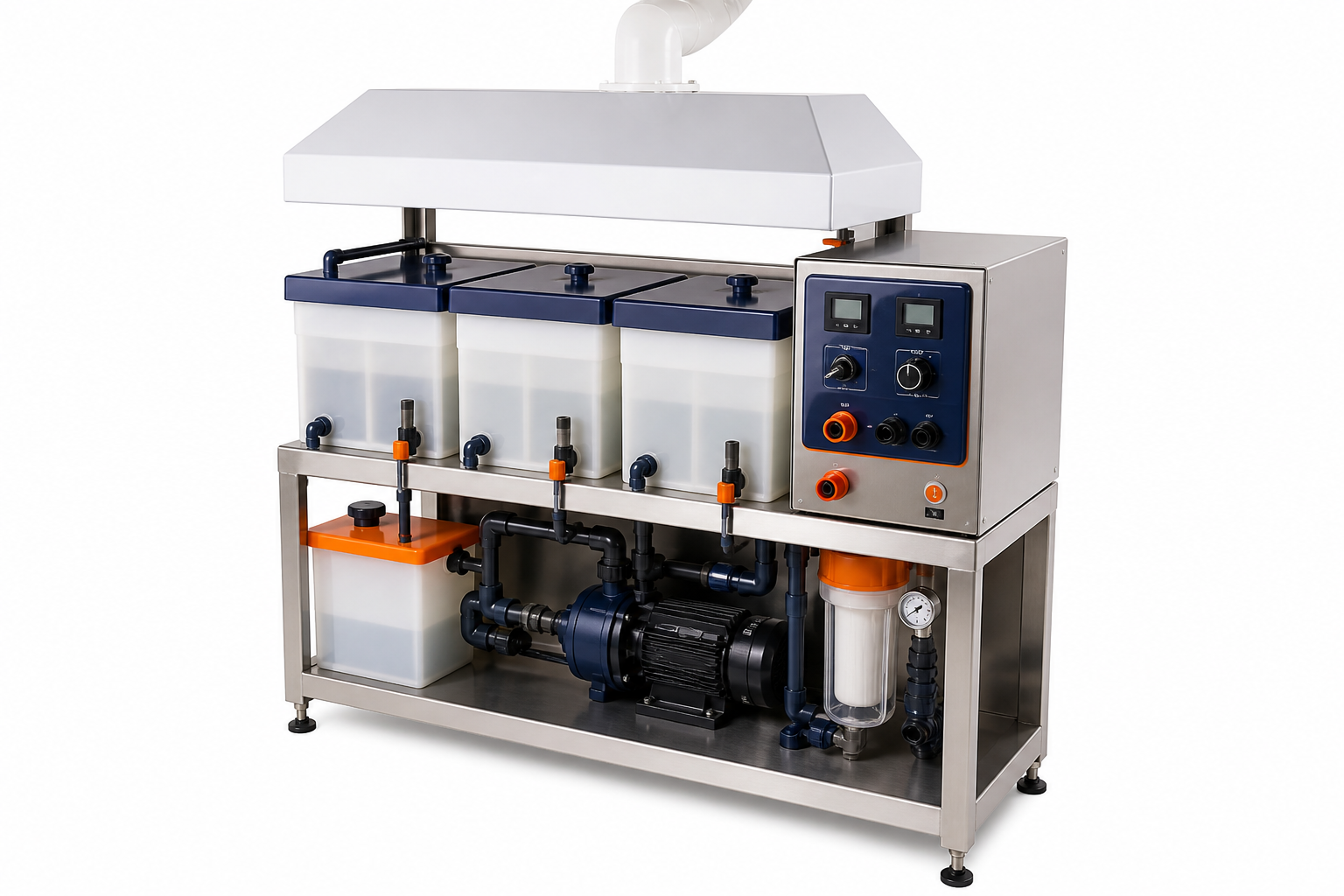 Gold and silver plating unit